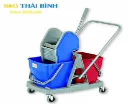 Xe đẩy lau sàn - Chi Nhánh - Sao Thái Bình - Đồ Dùng, Thiết Bị Khách Sạn - Công Ty Cổ Phần Lục Quân